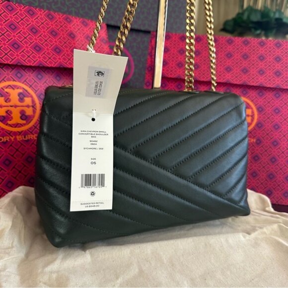 New Tory burch SMALL KIRA CHEVRON CONVERTIBLE SHOULDER BAG - Picture 7 of 15